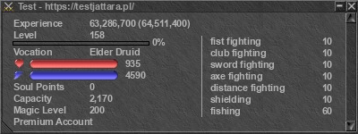 Signature for player Test